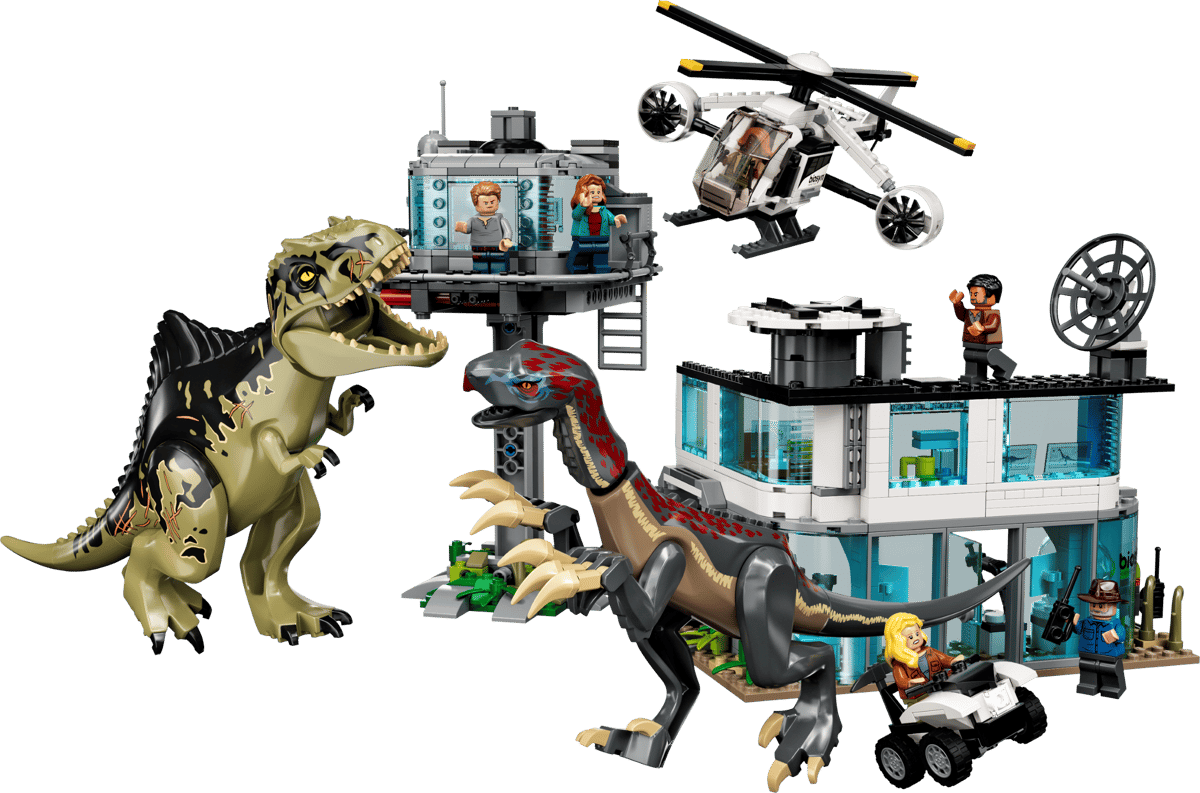 LEGO Jurassic World liganotosaurus & Therizinosaurus Aanval - 76949