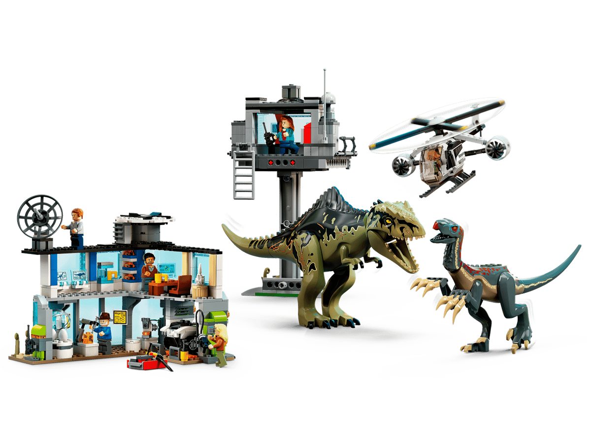 LEGO Jurassic World liganotosaurus & Therizinosaurus Aanval - 76949