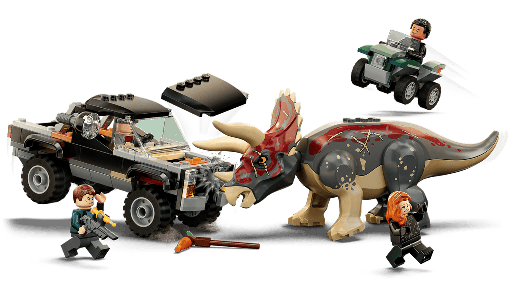 LEGO Jurassic World Triceratops Pick-uptruck Hinderlaag - 76950