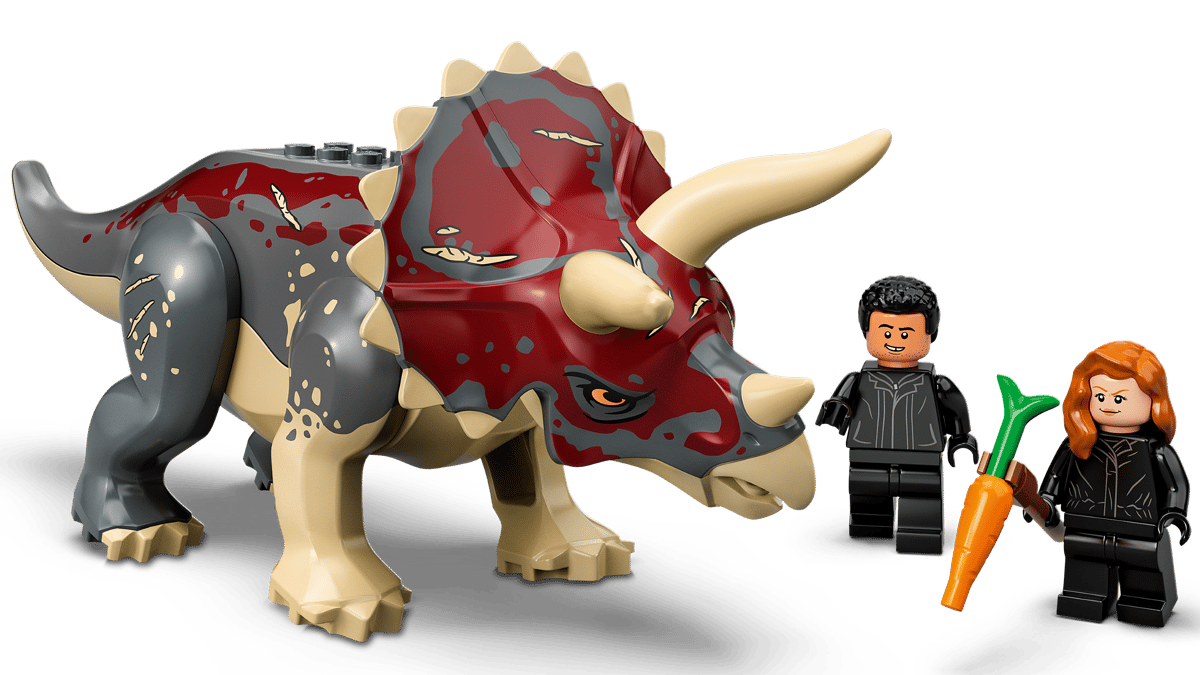LEGO Jurassic World Triceratops Pick-uptruck Hinderlaag - 76950