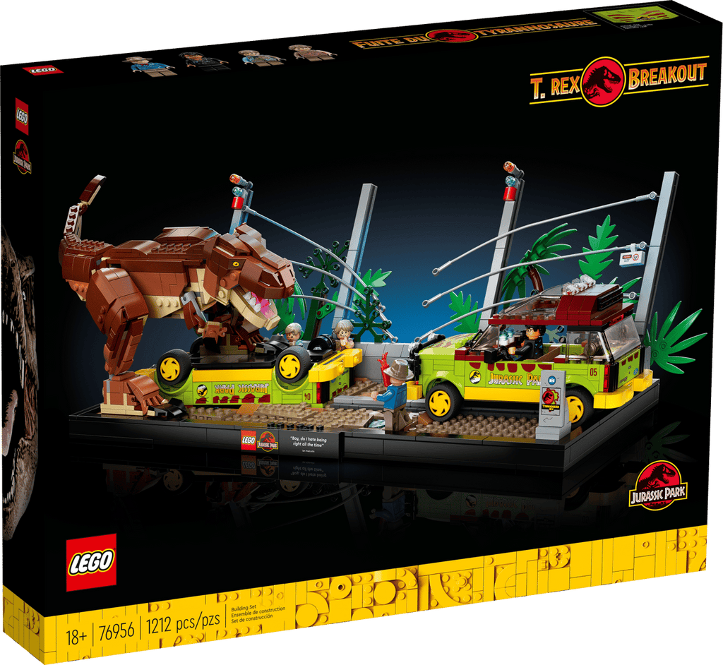 LEGO Jurassic World T-Rex ontsnapping - 76956