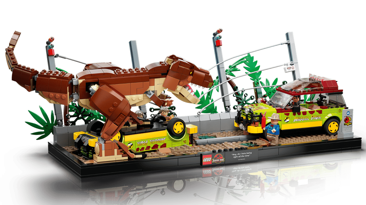 LEGO Jurassic World T-Rex ontsnapping - 76956