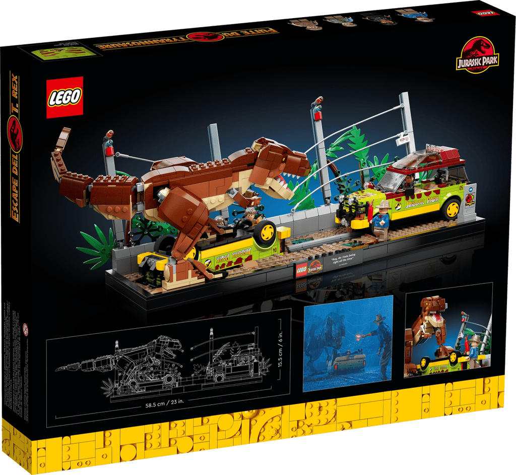 LEGO Jurassic World T-Rex ontsnapping - 76956