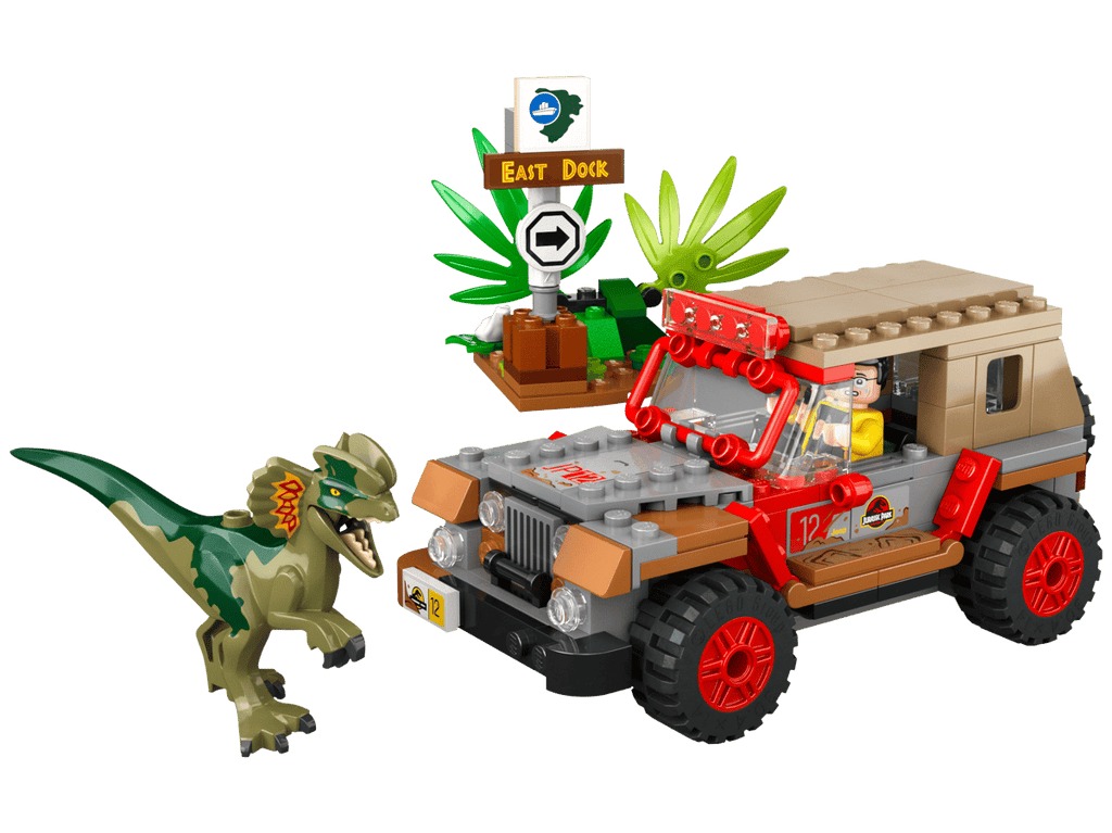 LEGO Jurassic World Dilophosaurus Hinderlaag - 76958