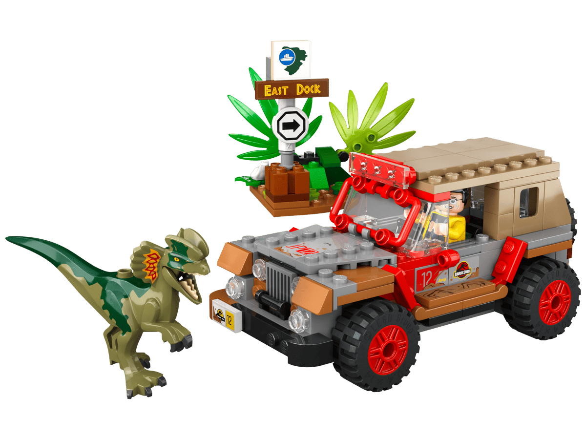 LEGO Jurassic World Dilophosaurus Hinderlaag - 76958