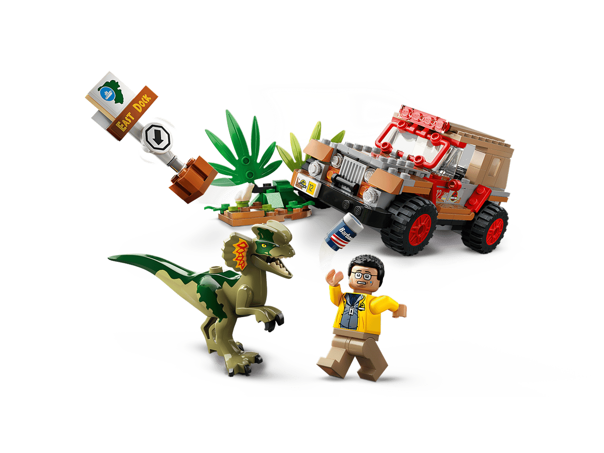 LEGO Jurassic World Dilophosaurus Hinderlaag - 76958