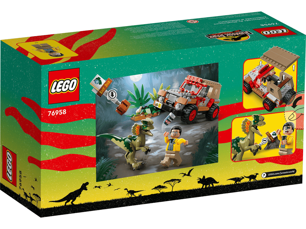 LEGO Jurassic World Dilophosaurus Hinderlaag - 76958