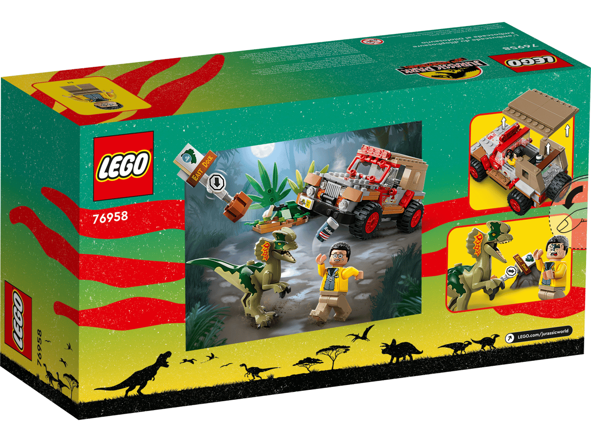 LEGO Jurassic World Dilophosaurus Hinderlaag - 76958