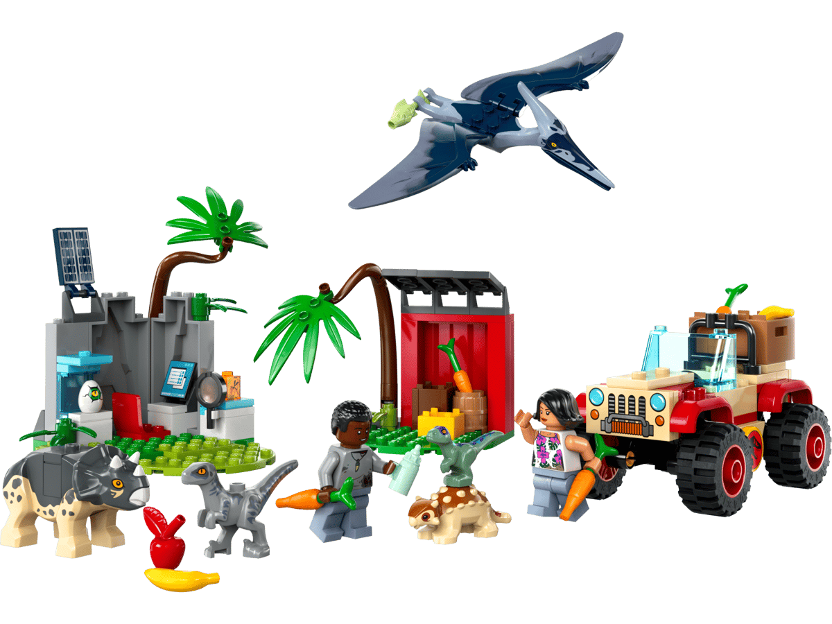 LEGO Jurassic World Reddingscentrum voor Babydinosaurussen - 76963