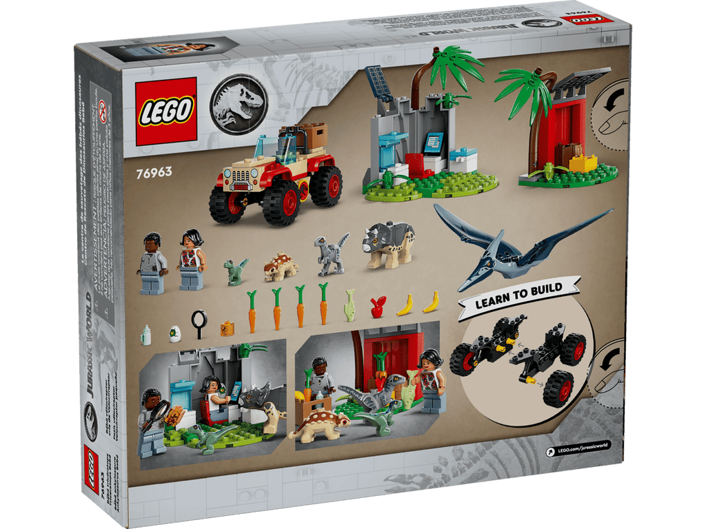 LEGO Jurassic World Reddingscentrum voor Babydinosaurussen - 76963