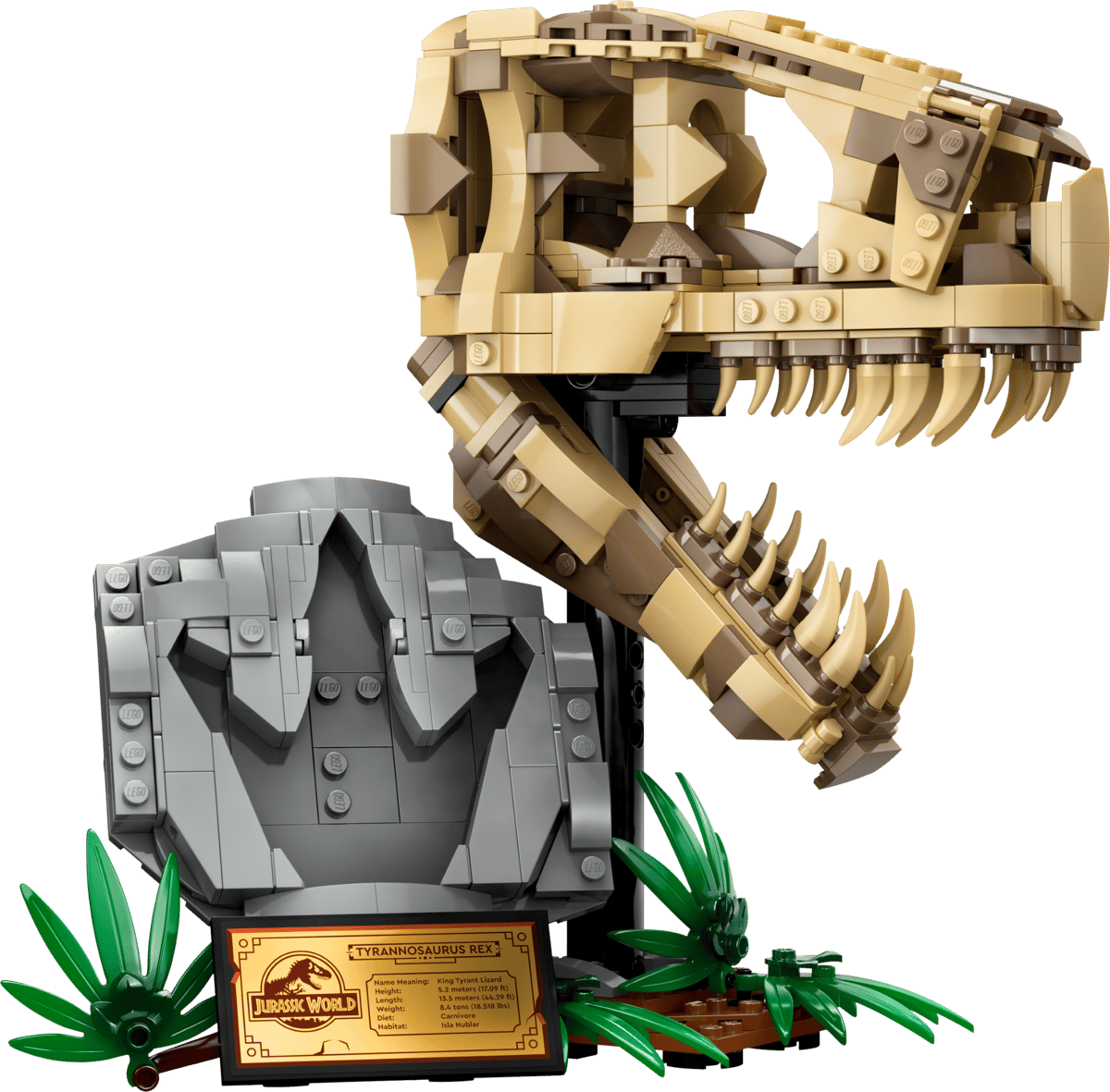 LEGO Jurassic World Dinosaurusfossielen: T. rex schedel - 76964