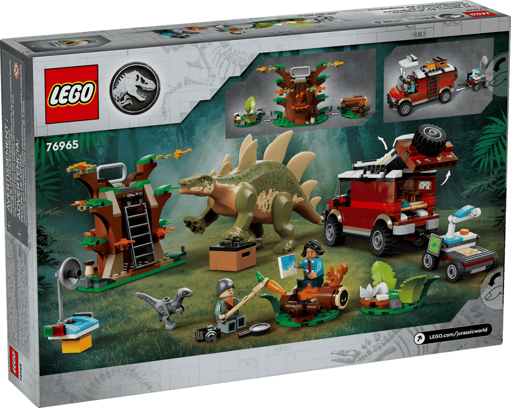 LEGO Jurassic World Dinosaurusmissies: Ontdekking van de Stegosaurus - 76965