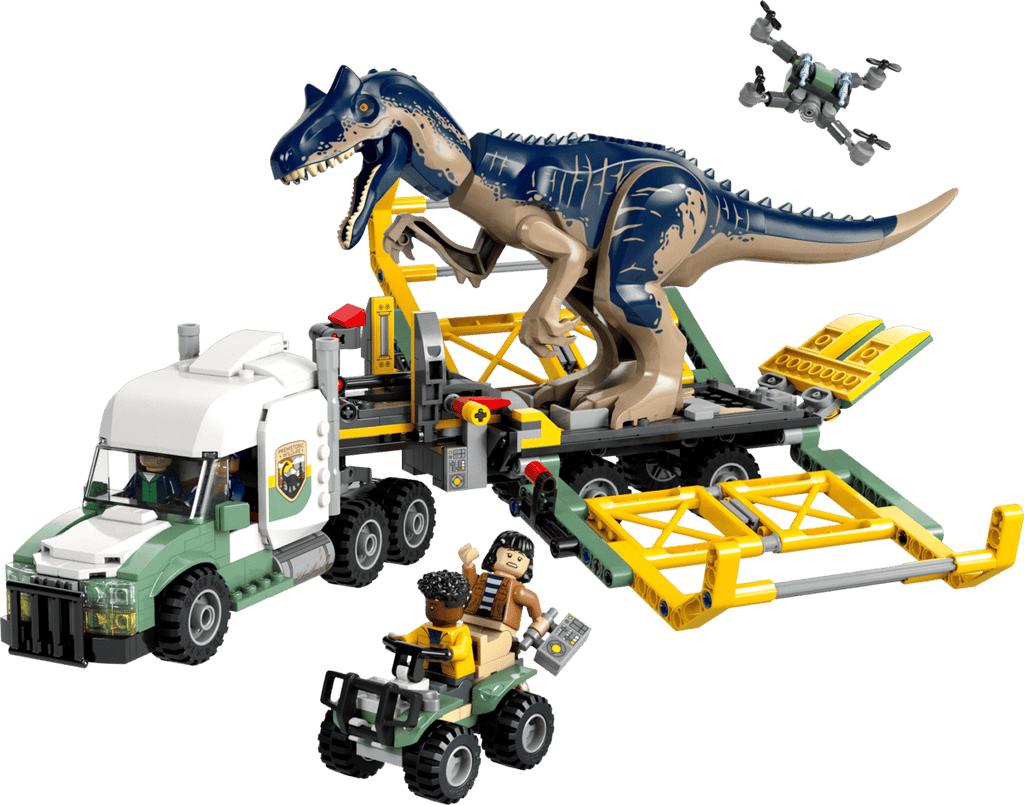 LEGO Jurassic World Dinosaurusmissies: Allosaurus transporttruck - 76966