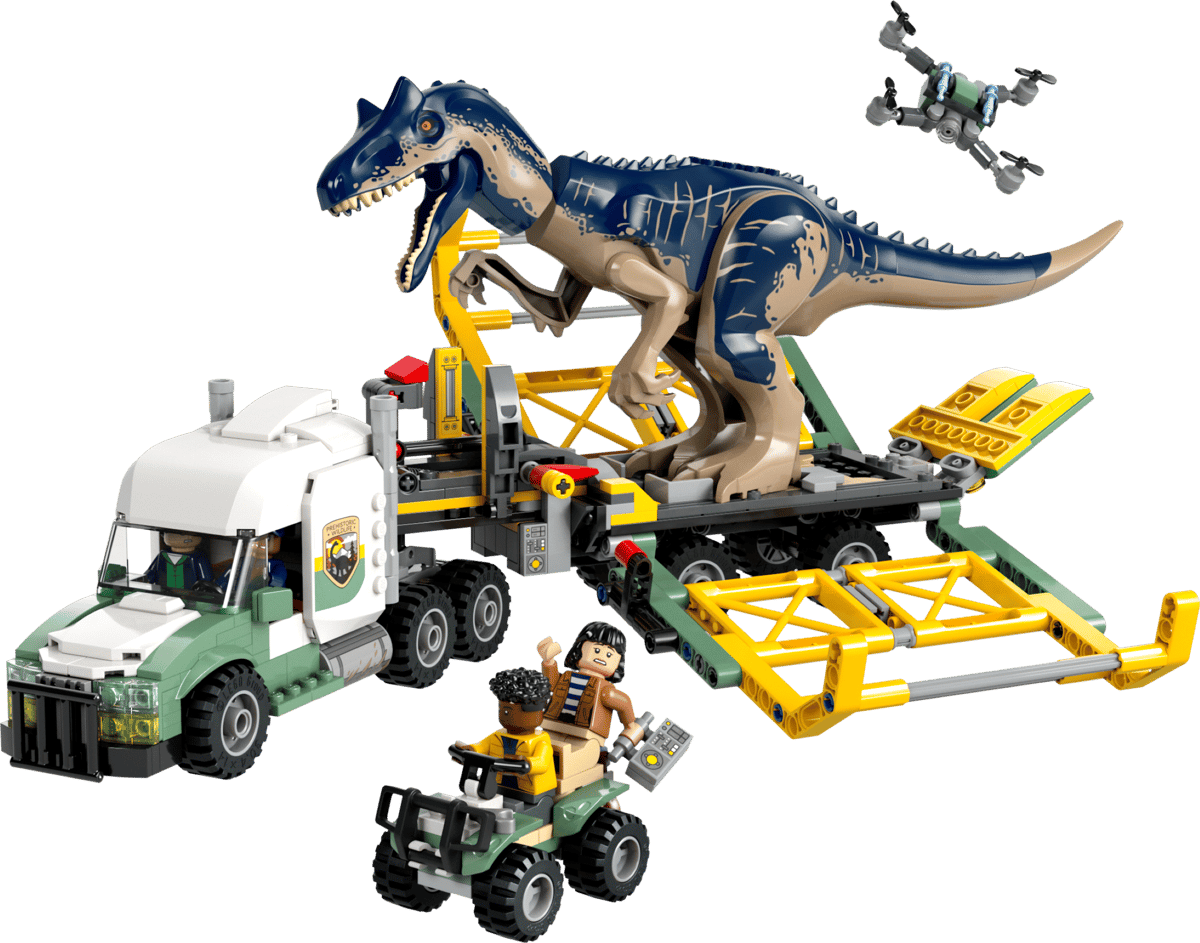 LEGO Jurassic World Dinosaurusmissies: Allosaurus transporttruck - 76966