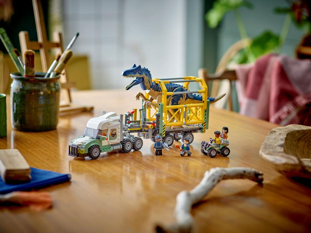 LEGO Jurassic World Dinosaurusmissies: Allosaurus transporttruck - 76966