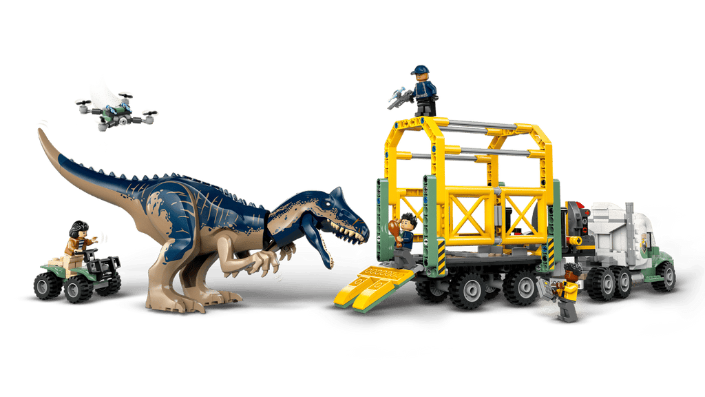 LEGO Jurassic World Dinosaurusmissies: Allosaurus transporttruck - 76966
