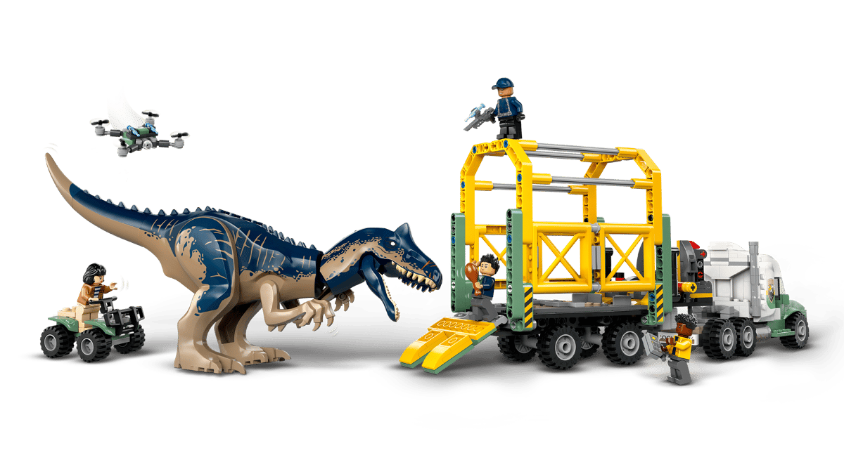 LEGO Jurassic World Dinosaurusmissies: Allosaurus transporttruck - 76966