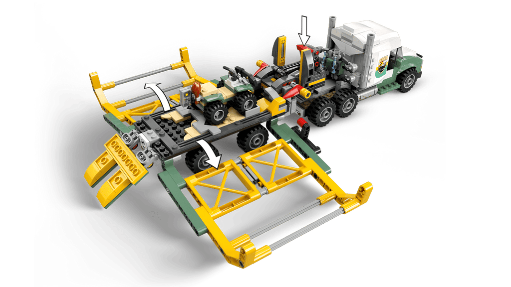 LEGO Jurassic World Dinosaurusmissies: Allosaurus transporttruck - 76966