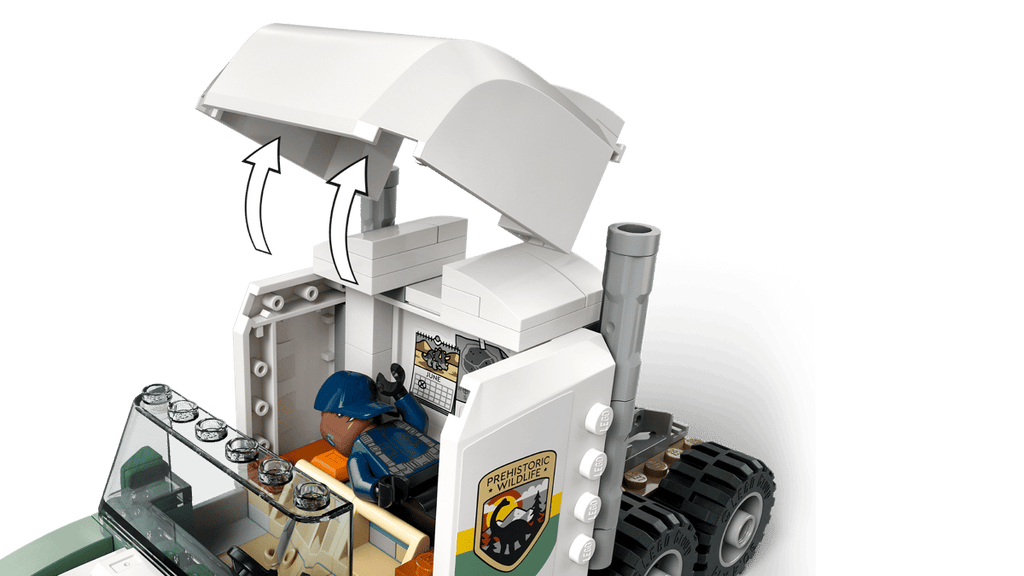 LEGO Jurassic World Dinosaurusmissies: Allosaurus transporttruck - 76966