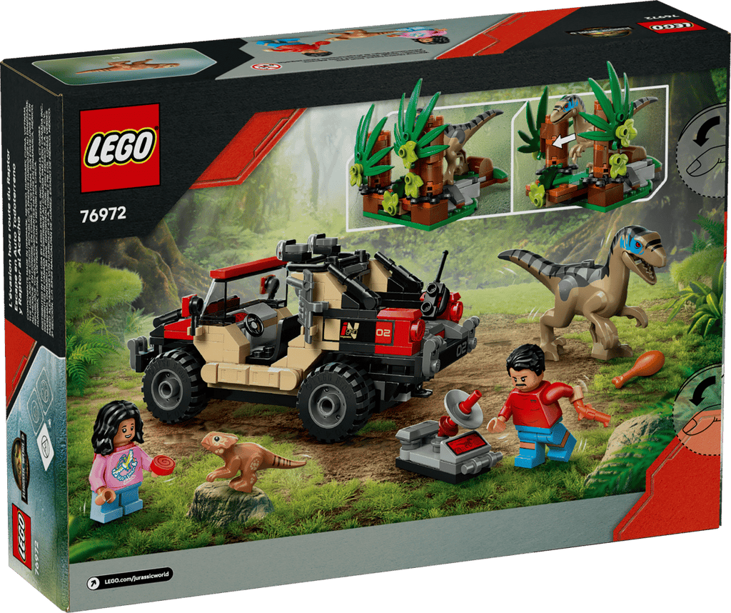 LEGO Jurassic World Offroad Raptorontsnapping - 76972