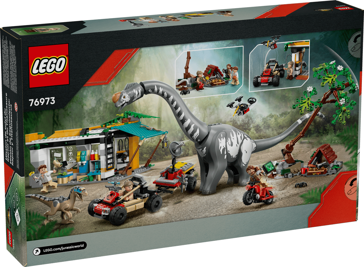LEGO Jurassic World Raptor en Titanosaurus Opsporingsmissie - 76973