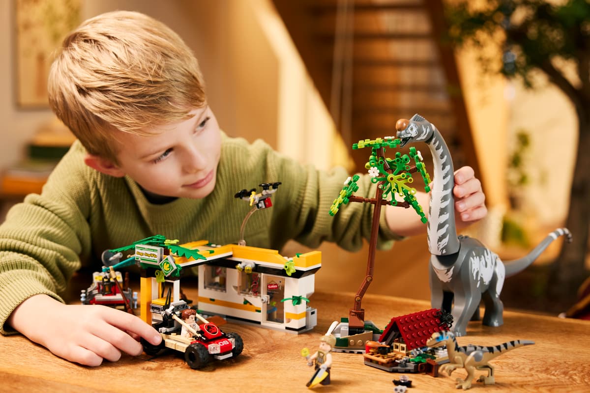 LEGO Jurassic World Raptor en Titanosaurus Opsporingsmissie - 76973