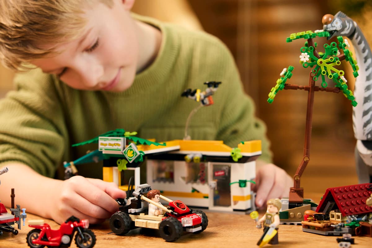 LEGO Jurassic World Raptor en Titanosaurus Opsporingsmissie - 76973