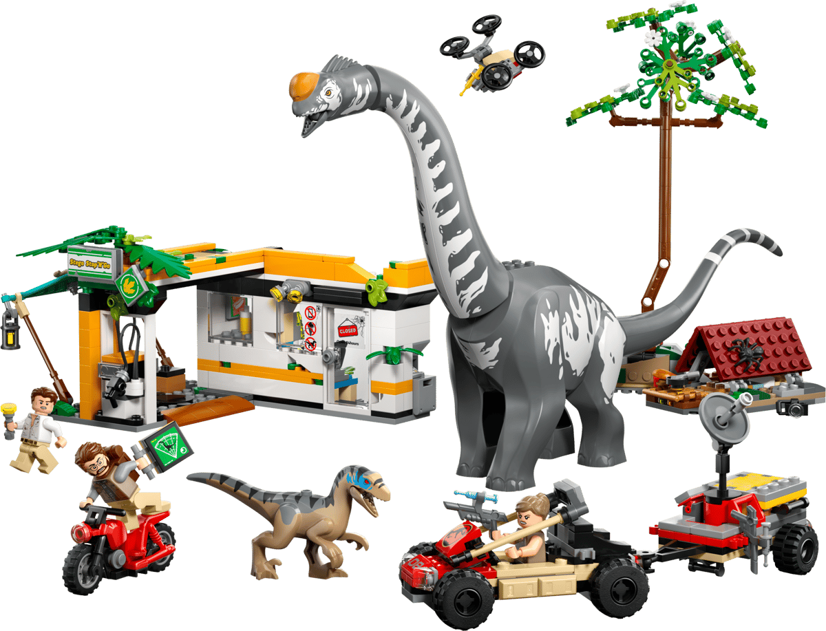 LEGO Jurassic World Raptor en Titanosaurus Opsporingsmissie - 76973