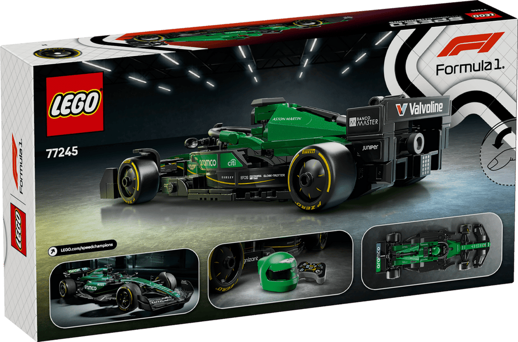 LEGO Speed Champions Aston Martin Aramco F1 AMR24 racewagen - 77245