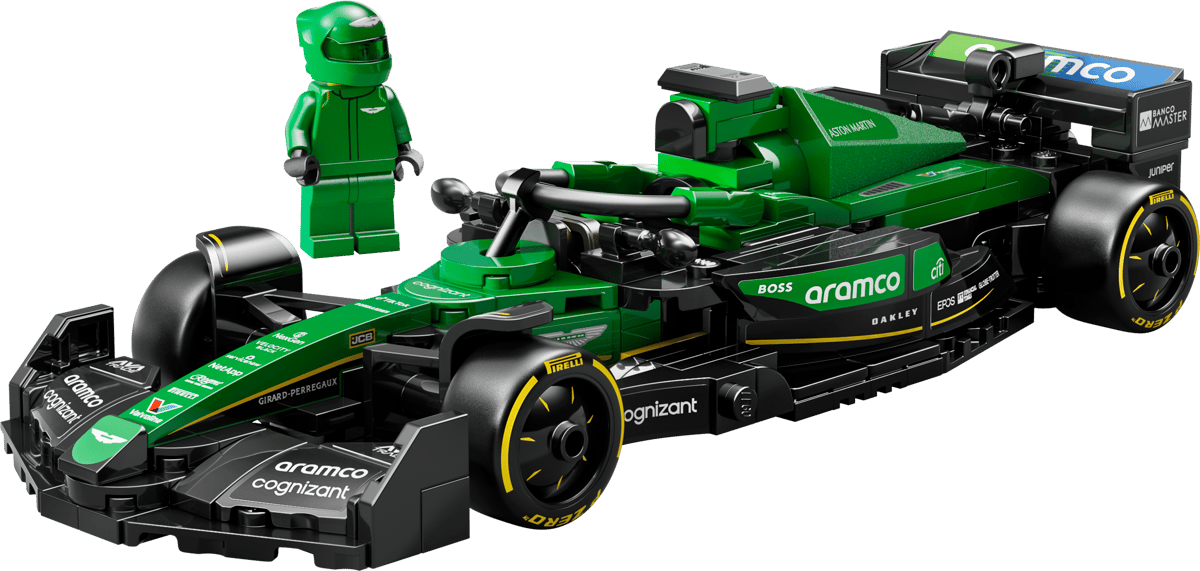 LEGO Speed Champions Aston Martin Aramco F1 AMR24 racewagen - 77245