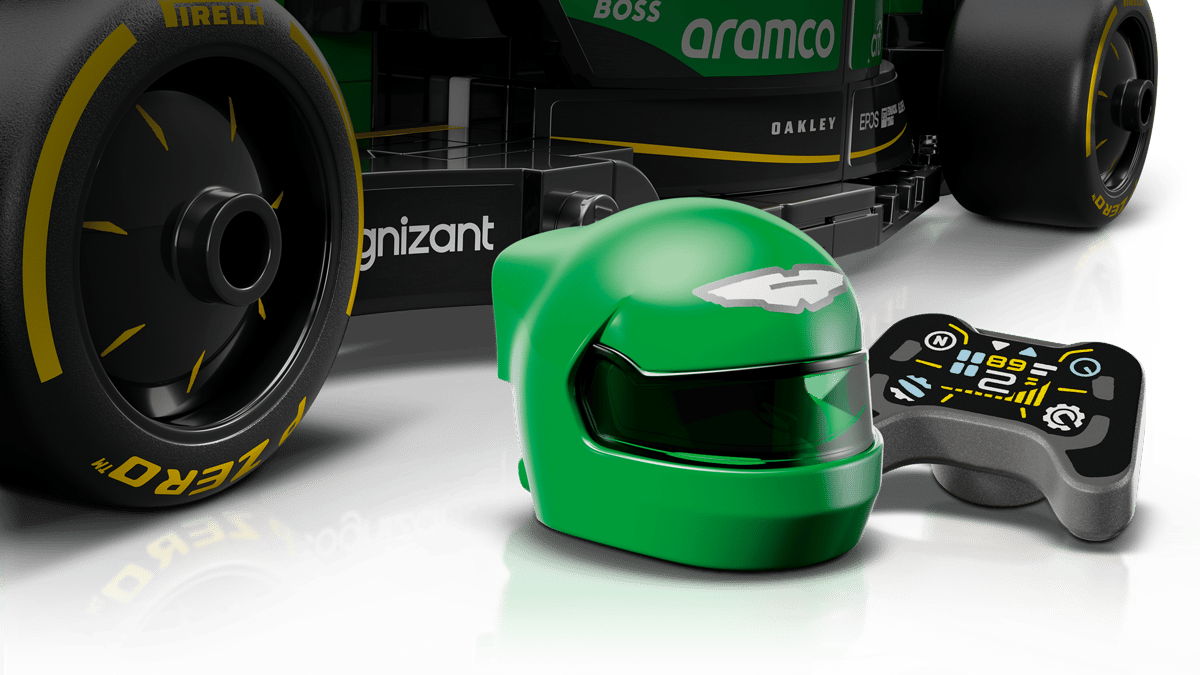 LEGO Speed Champions Aston Martin Aramco F1 AMR24 racewagen - 77245