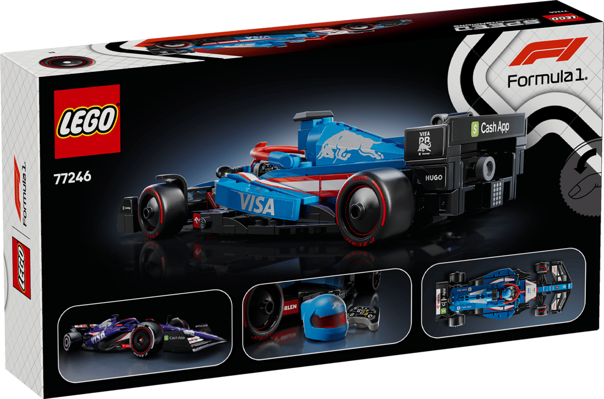 LEGO Speed Champions Visa Cash App RB VCARB 01 F1 racewagen - 77246