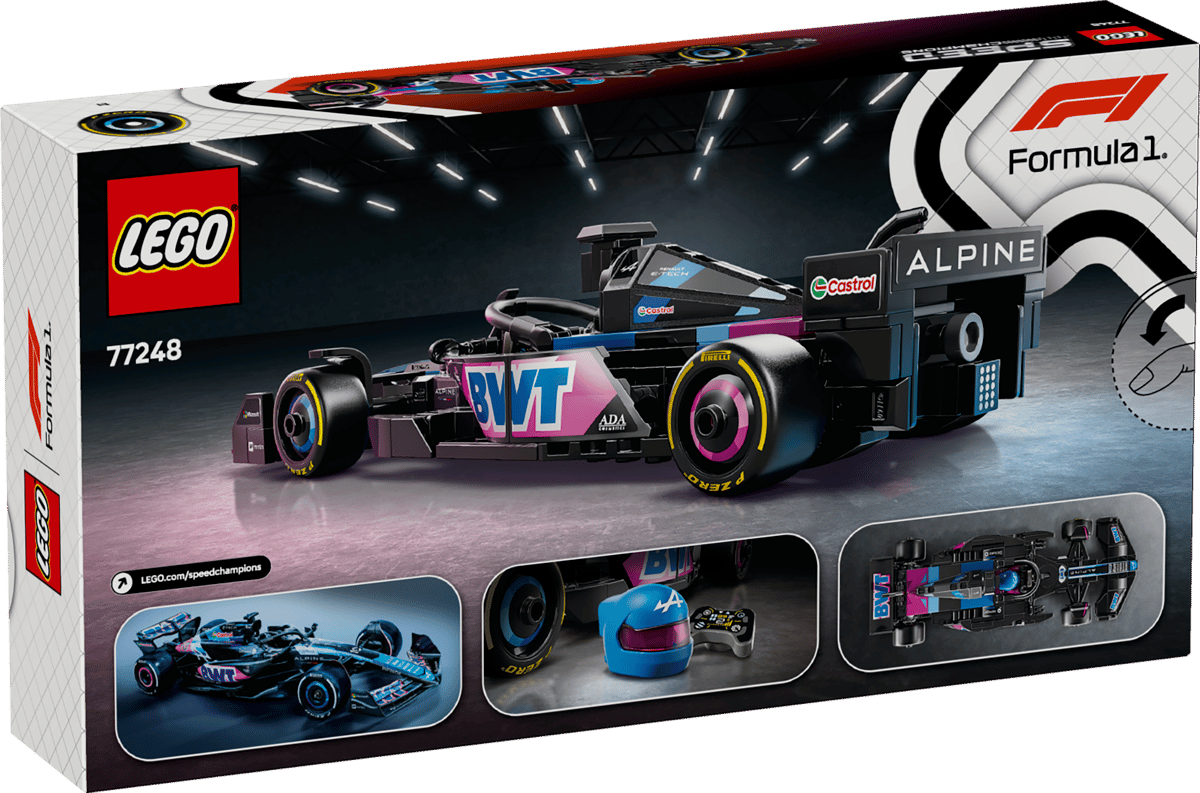 LEGO Speed Champions BWT Alpine F1 Team A524 racewagen - 77248