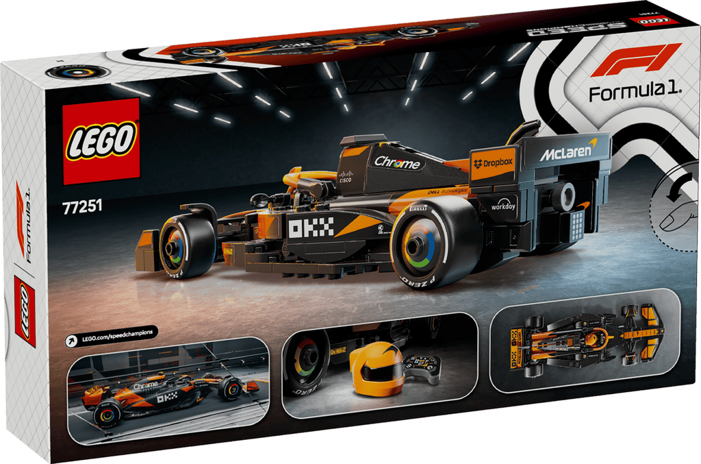 LEGO Speed Champions McLaren F1® Team MCL38 racewagen - 77251