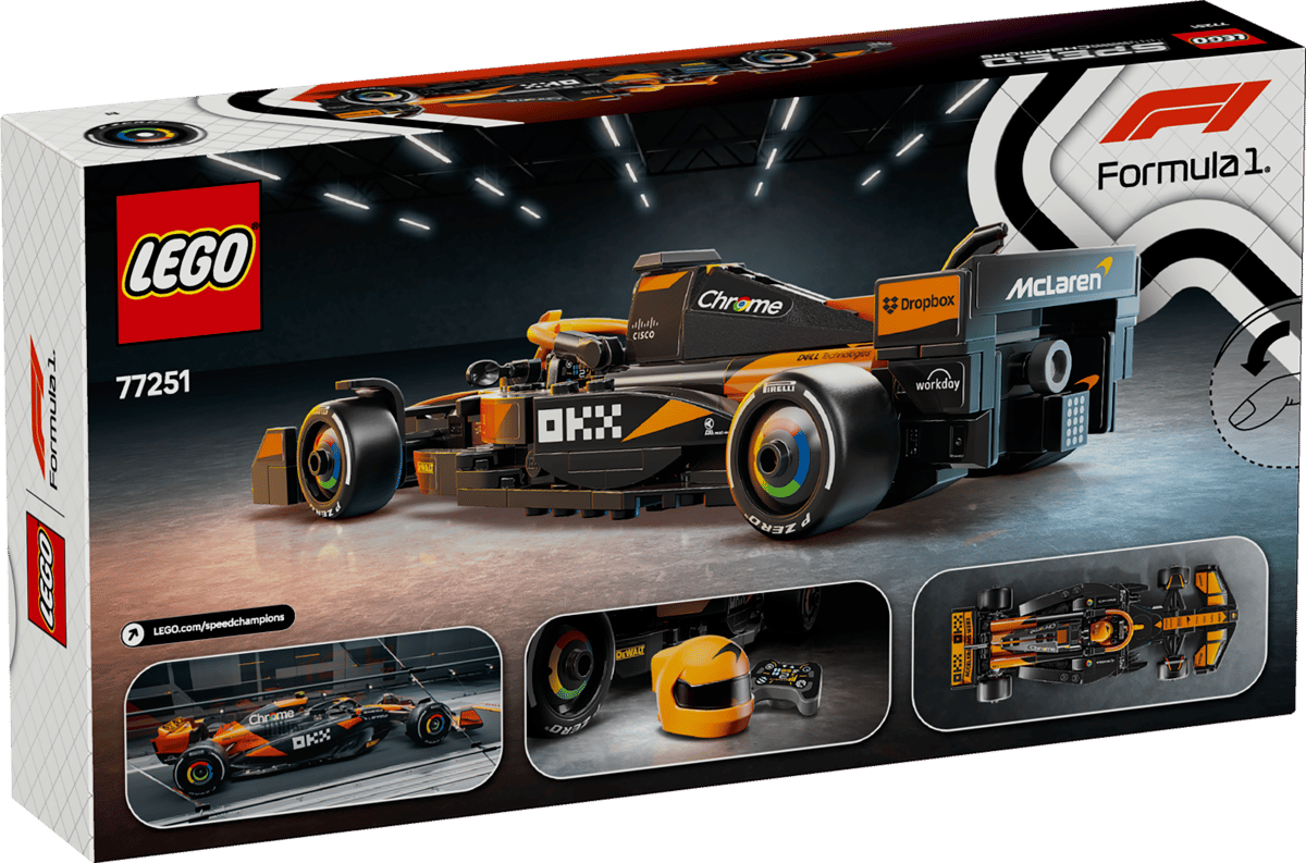 LEGO Speed Champions McLaren F1® Team MCL38 racewagen - 77251