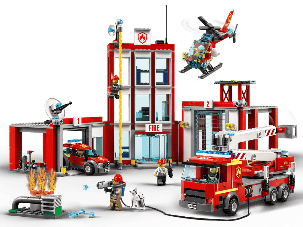 LEGO City Brandweerkazerne Hoofdkwartier - 77944