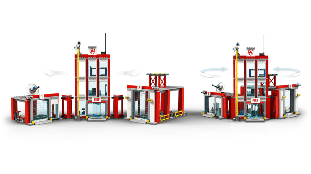 LEGO City Brandweerkazerne Hoofdkwartier - 77944