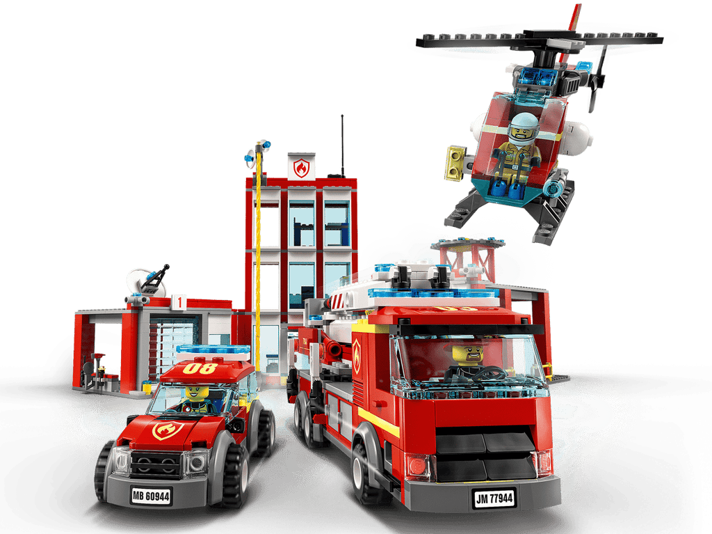 LEGO City Brandweerkazerne Hoofdkwartier - 77944
