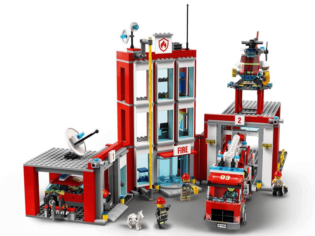 LEGO City Brandweerkazerne Hoofdkwartier - 77944