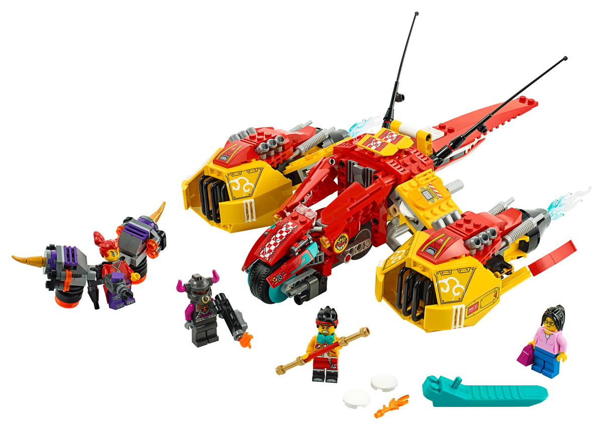LEGO Monkie Kid’s wolkenvliegtuig – 80008