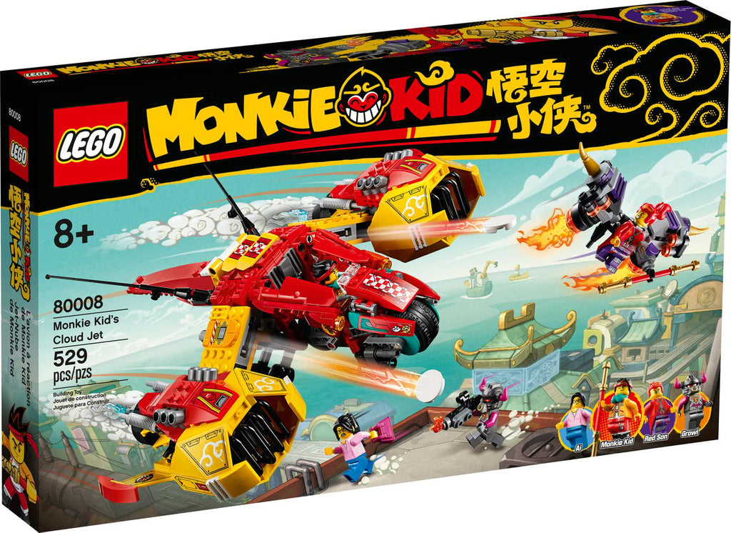 LEGO Monkie Kid’s wolkenvliegtuig – 80008