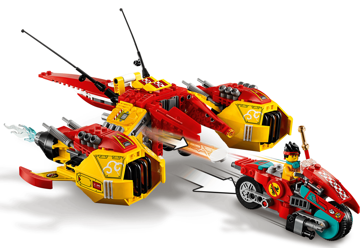 LEGO Monkie Kid’s wolkenvliegtuig – 80008