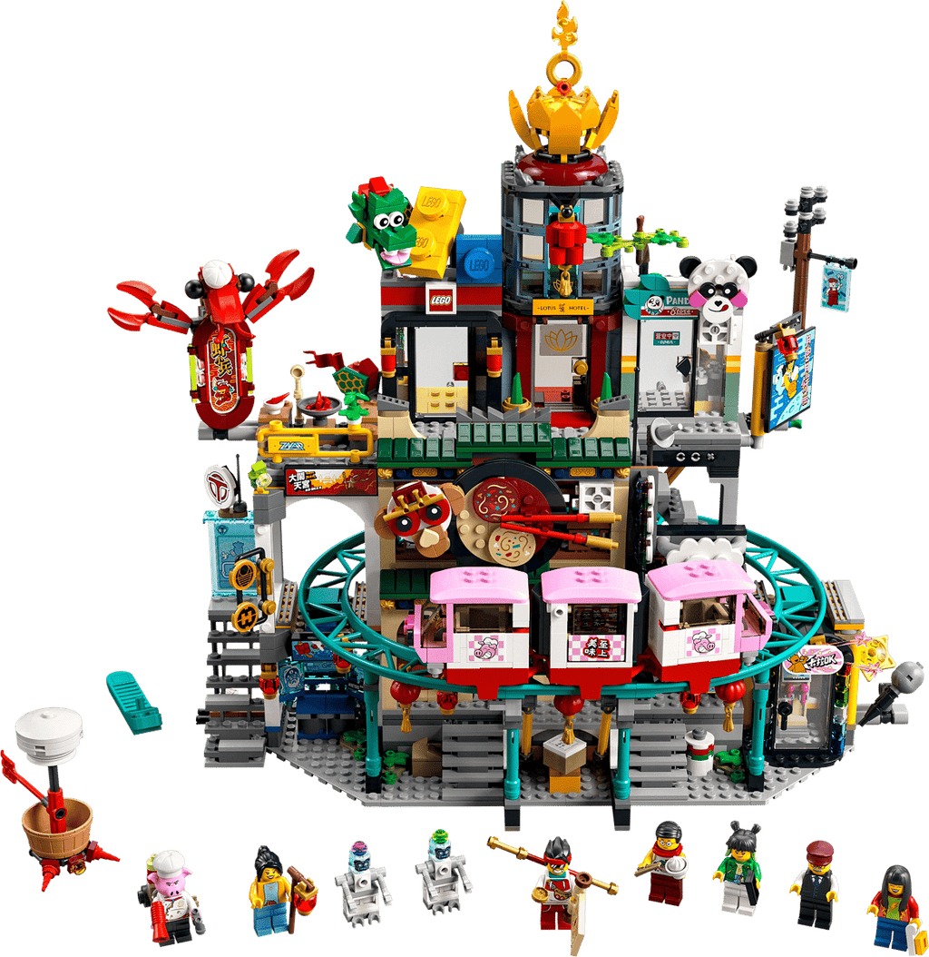 LEGO Monkie Kid - De Lantaarnstad - 80036