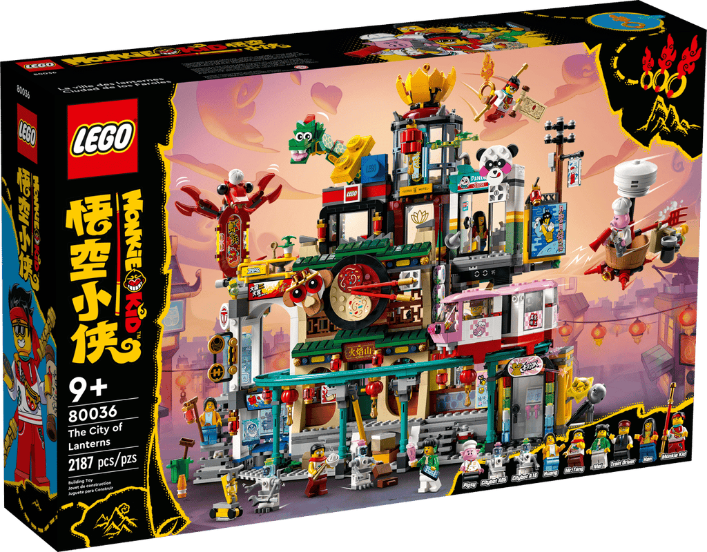 LEGO Monkie Kid - De Lantaarnstad - 80036