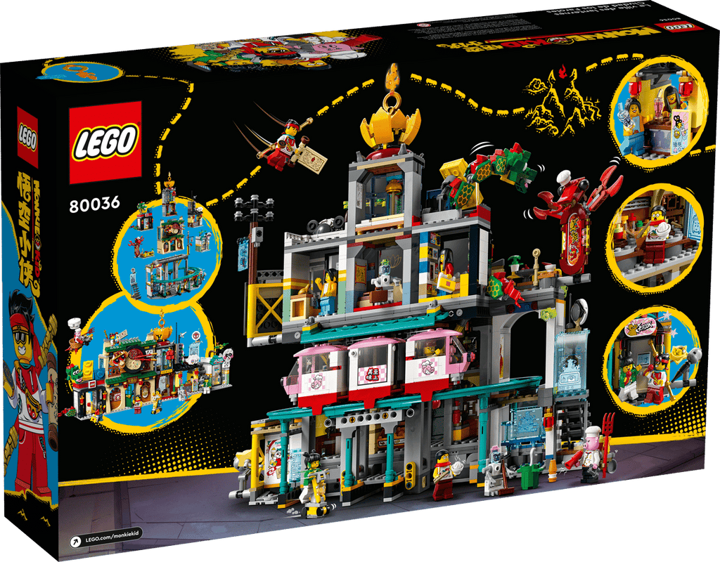LEGO Monkie Kid - De Lantaarnstad - 80036