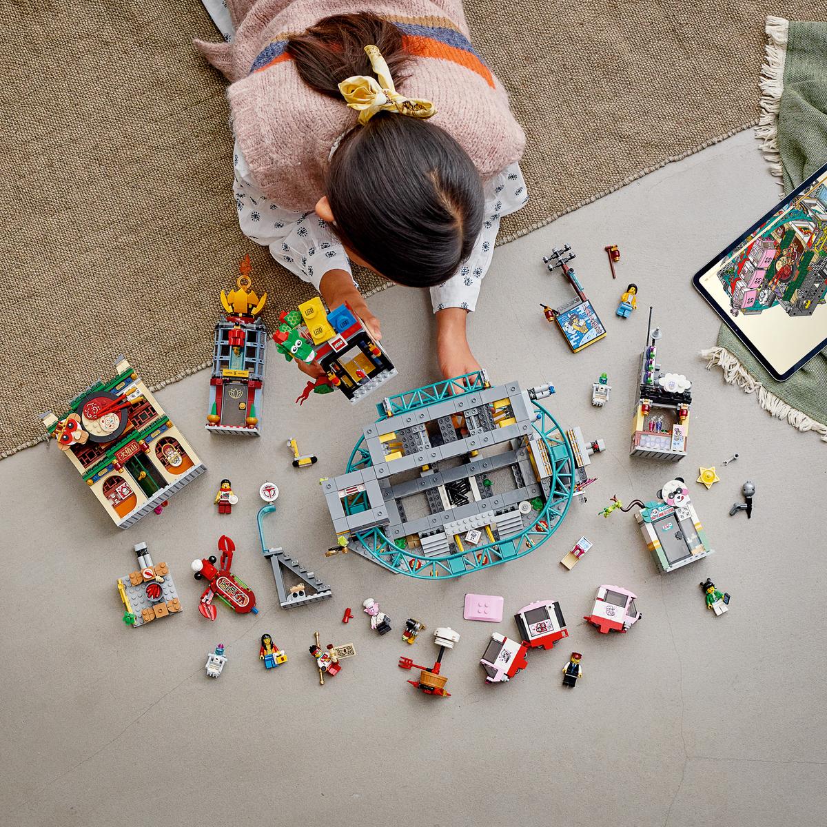 LEGO Monkie Kid - De Lantaarnstad - 80036