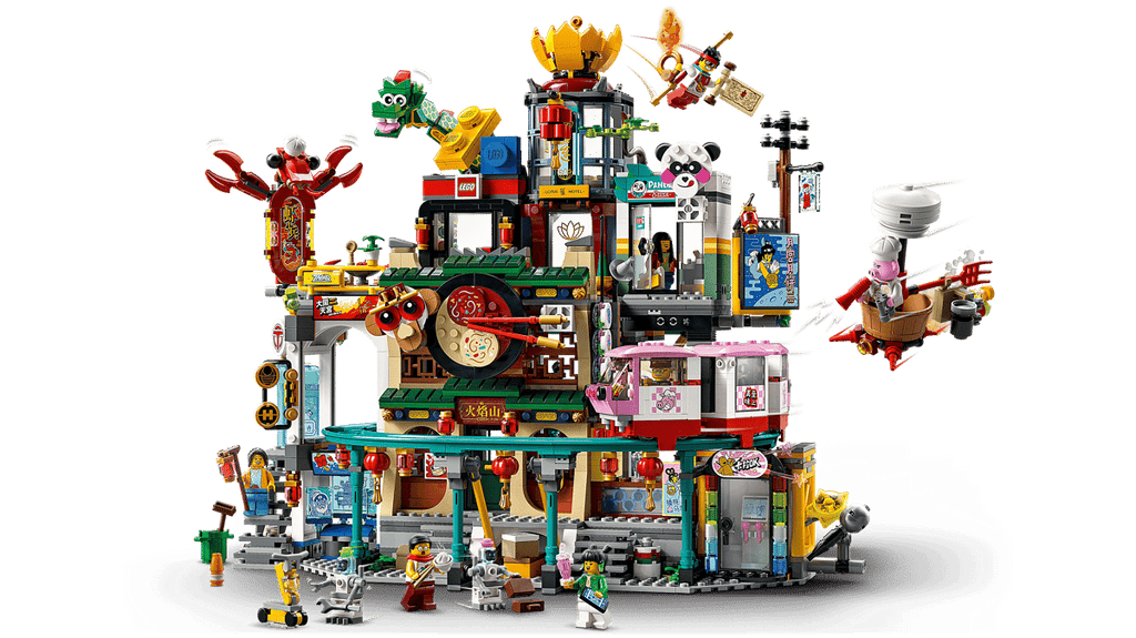 LEGO Monkie Kid - De Lantaarnstad - 80036