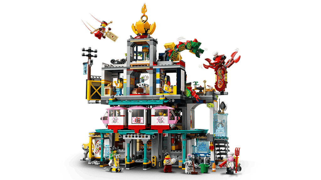 LEGO Monkie Kid - De Lantaarnstad - 80036