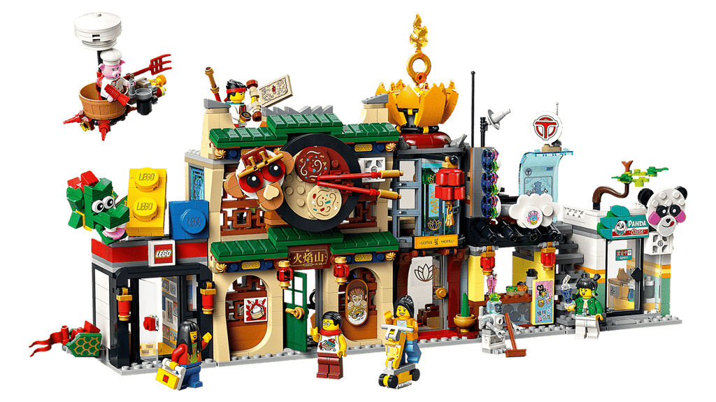 LEGO Monkie Kid - De Lantaarnstad - 80036