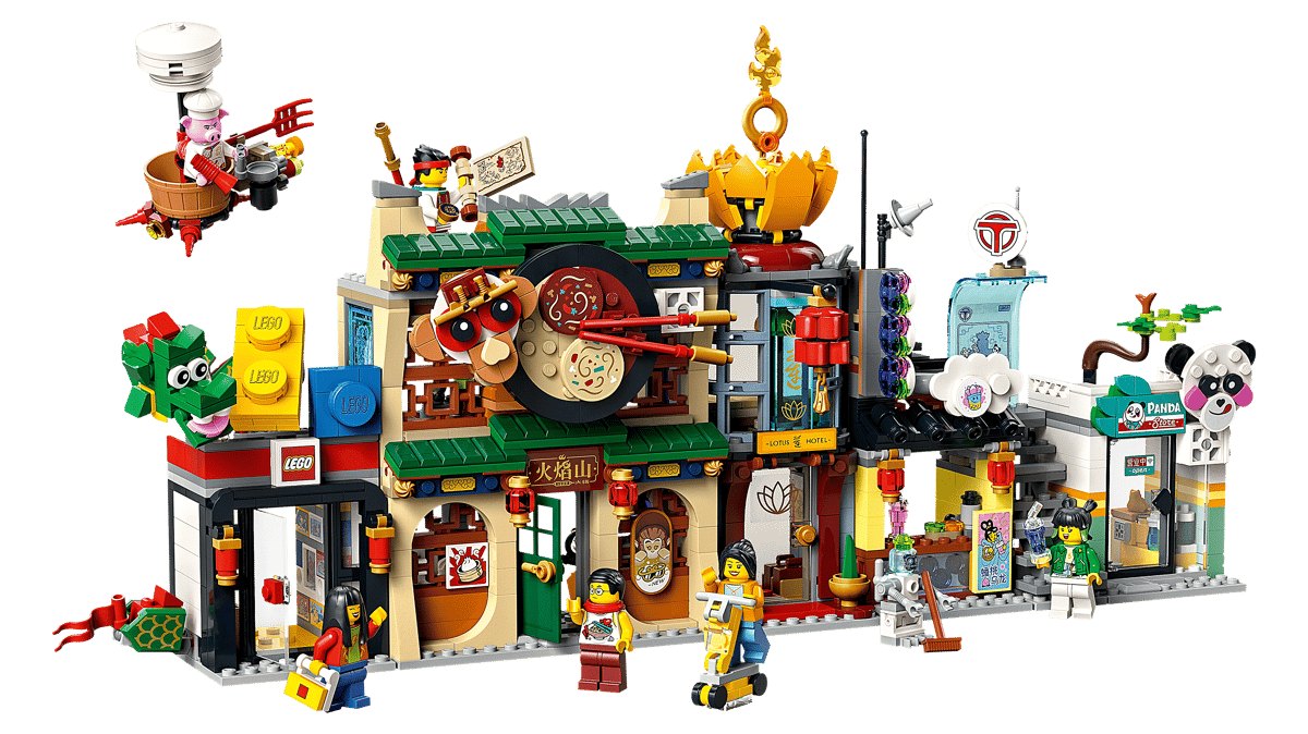 LEGO Monkie Kid - De Lantaarnstad - 80036
